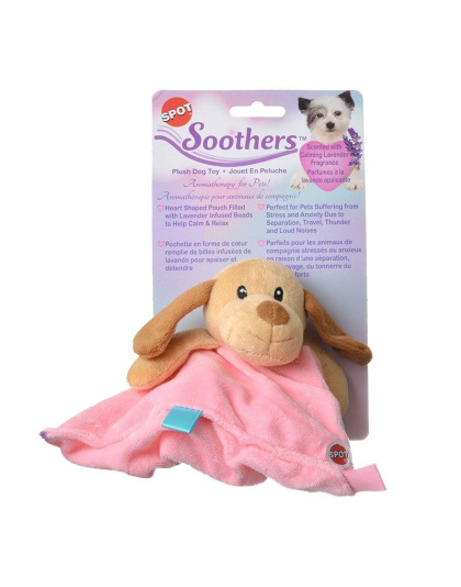 Spot Soothers Blanket Dog Toy - 10" Long - (Assorted Styles)