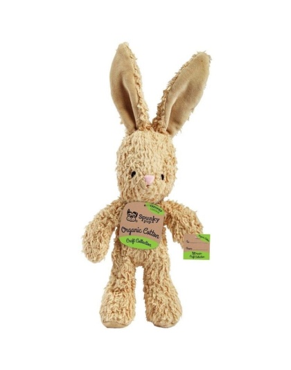 Spunky Pup Organic Cotton Bunny Dog Toy - Small - 1 count