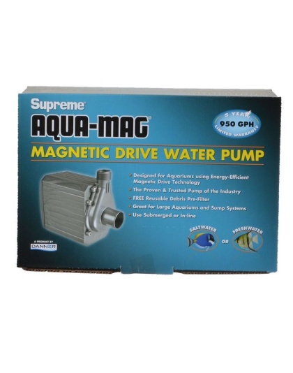 Supreme Aqua-Mag Magnetic Drive Water Pump - Aqua-Mag 9.5 Pump (950 GPH)