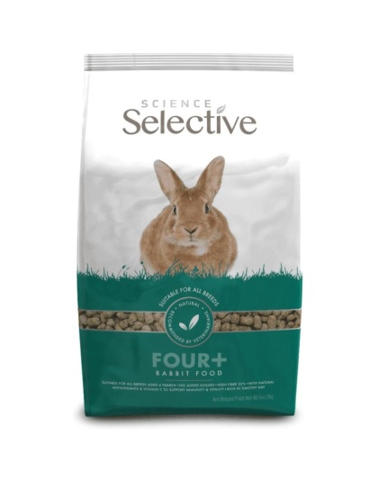 Supreme Science Selective Four+ Rabbit Food - 4.4 lbs