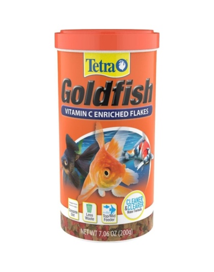 Tetra Goldfish Vitamin C Enriched Flakes - 7.06 oz