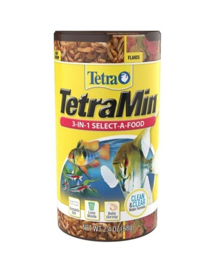 Tetra TetraMin Select-A-Food Fish Food - 2.4 oz