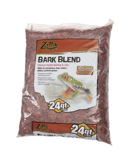 Zilla Bark Blend Premium Reptile Bedding & Litter - 24 Quarts