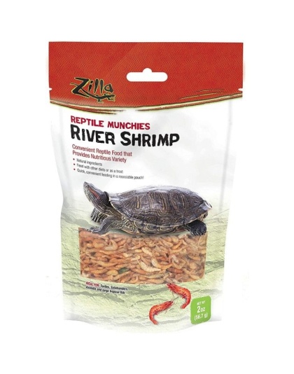 Zilla Reptile Munchies - River Shrimp - 2 oz