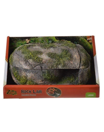 Zilla Rock Lair for Reptiles - Large - (11"L x 8"W x 6"H)