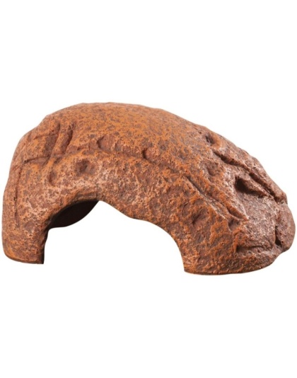 Zilla Decor Rock Den Hideout for Terrariums - Small 5.5"L x 4.62"W x 2.25"H