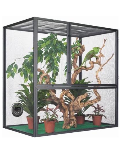 Zilla Fresh Air Screen Habitat - Small - 18"L x 12"W x 20"H