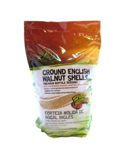 Zilla Desert Blend Ground English Walnut Shells Reptile Bedding - 5 Quarts