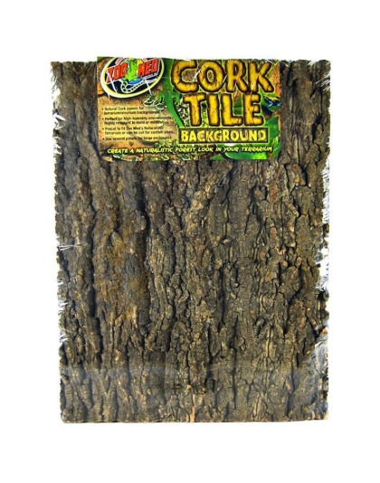 Zoo Med Natural Cork Tile Terrarium Background - X-Large (24" Long x 18" Wide)