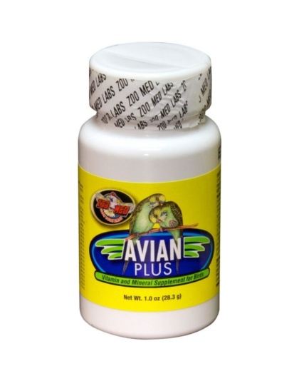 Zoo Med Avian Plus Bird Vitamin Supplement - 1 oz