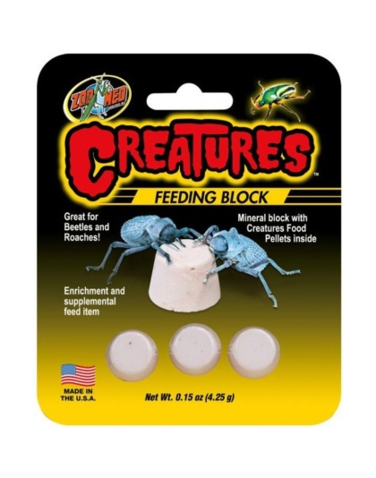 Zoo Med Creatures Feeding Block - .15 oz