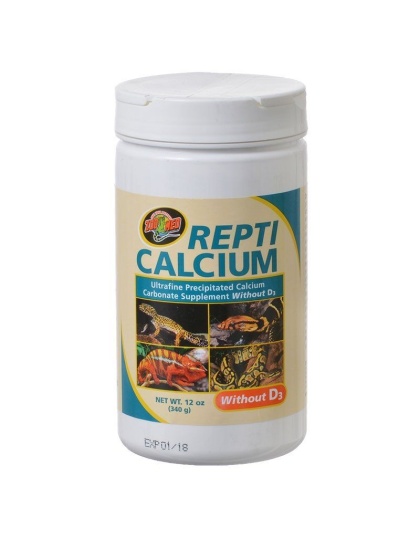 Zoo Med Repti Calcium Without D3 - 12 oz