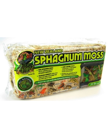 Zoo Med New Zeland Sphangnum Moss - .33 lbs