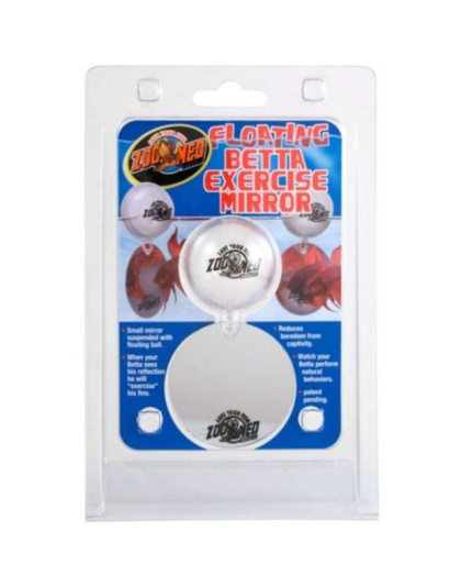 Zoo Med Aquatic Floating Betta Exercise Mirror - Floating Betta Mirror
