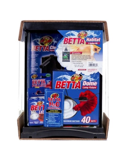 Zoo Med Betta Habitat Kit  - 3 gallon