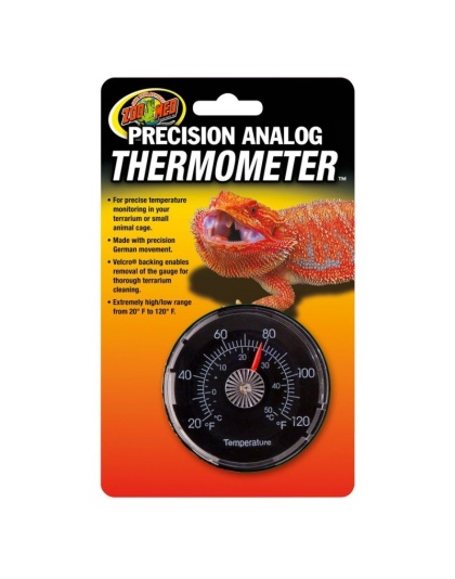 Zoo Med Precision Analog Reptile Thermometer - Analog Reptile Thermometer