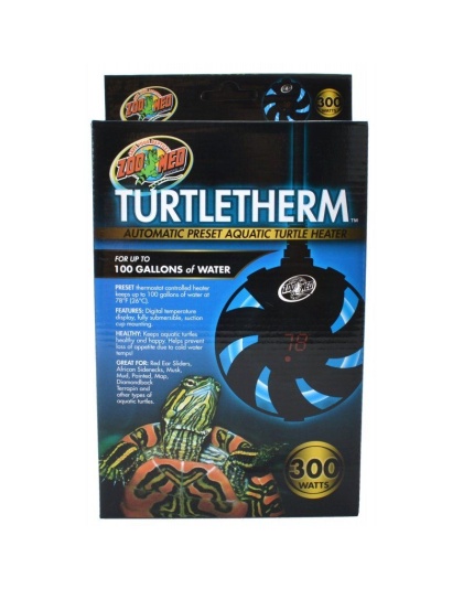 Zoo Med Turtletherm Automatic Preset Aquatic Turtle Heater - 300 Watt (Up to 100 Gallons)
