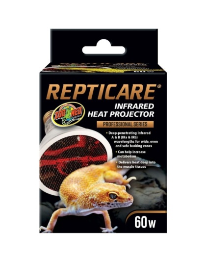 Zoo Med ReptiCare Infrared Heat Projector - 60 watt