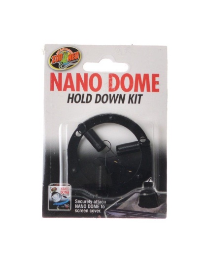 Zoo Med Nano Dome Hold Down Kit - 1 Count