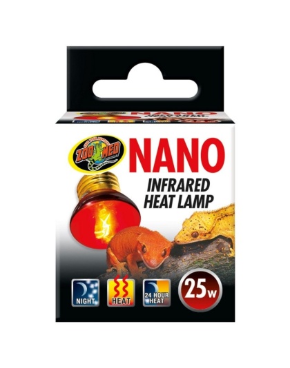 Zoo Med Nano Infrared Heat Lamp - 25 Watt