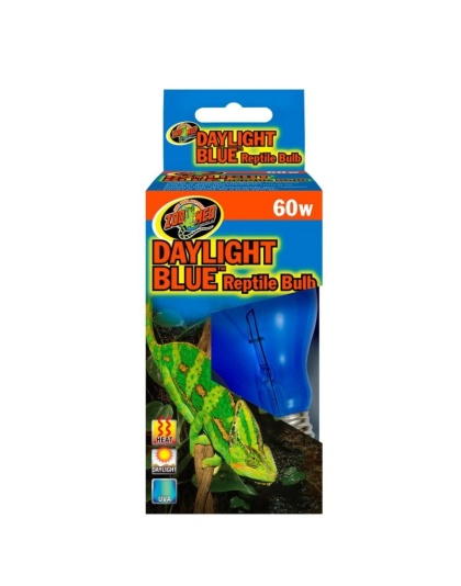 Zoo Med Daylight Blue Reptile Bulb - 60 Watts