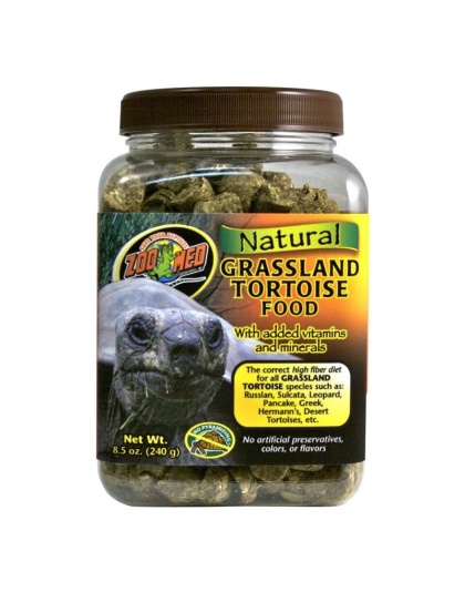 Zoo Med Natural Grassland Tortoise Food - 8.5 oz