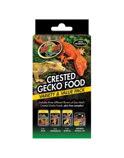 Zoo Med Crested Gecko Food Variety and Value Pack - 1 count