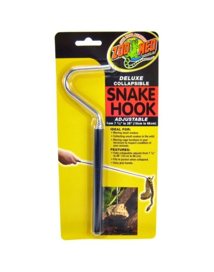 Zoo Med Delux Adjustable Snake Hook - 7.25"-26" Long