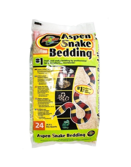 Zoo Med Aspen Snake Bedding - 24 Quarts