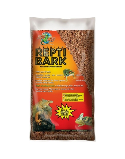 Zoo Med Premium Repti Bark Natural Reptile Bedding - 24 Quarts