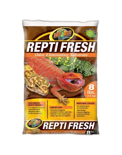 Zoo Med Repti Fresh Odor Eliminating Substrate - 8 lbs