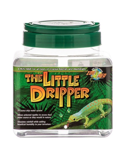 Zoo Med Dripper System - The Little Dripper - 70 oz Drip Water System