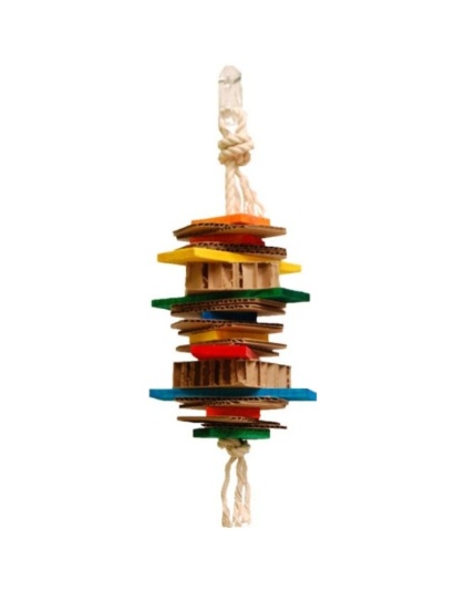 Zoo-Max Jumpy Bird Toy - Small 12in.L x 4.5in.W